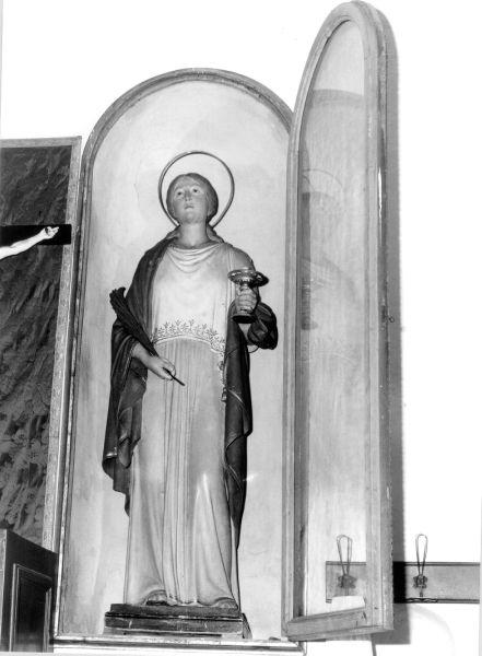 SANTA LUCIA (statua) di Santini Luigi (secondo quarto sec. XX)