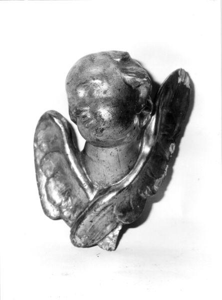 cherubino (scultura, serie) - ambito lucchese (metà sec. XVIII)