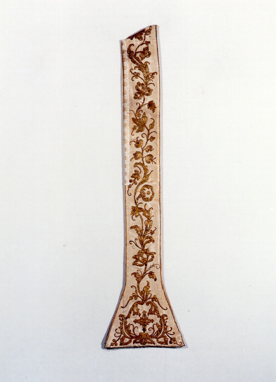 stola - manifattura siciliana (Seconda metà sec. XVIII)