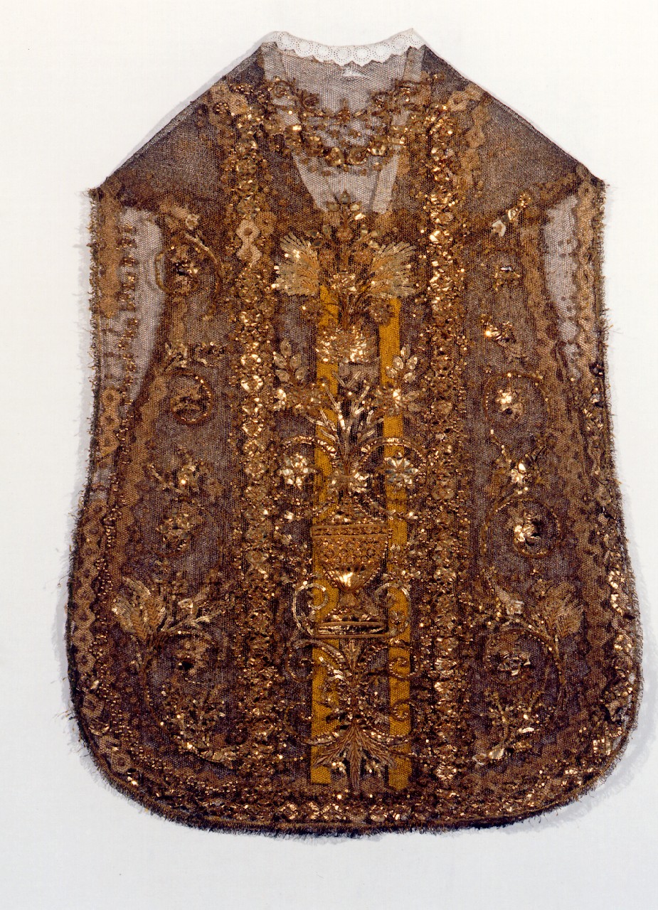 pianeta - manifattura siciliana (Seconda metà sec. XVIII)