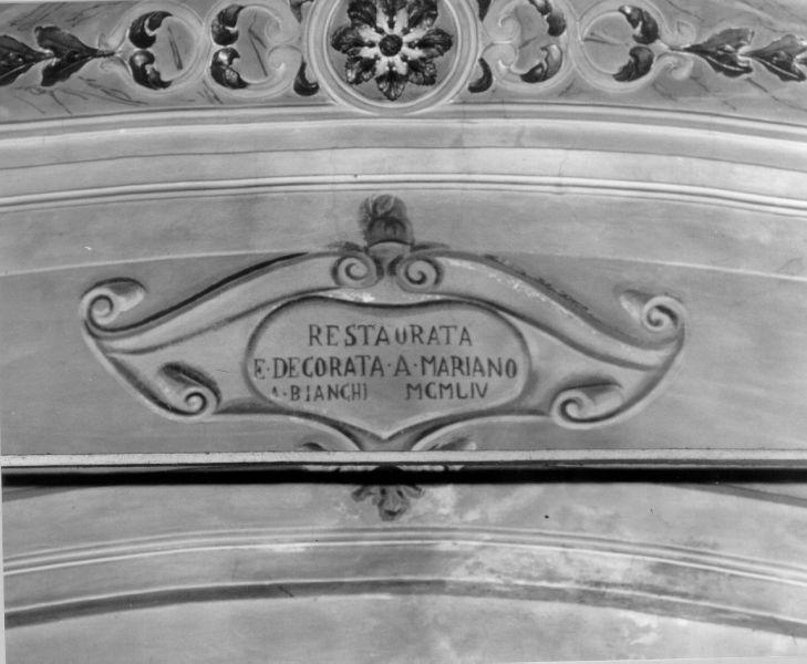 decorazione plastica di Guidotti Pasquale, Catureghi Domenico, Giannini Domenico (sec. XVIII)