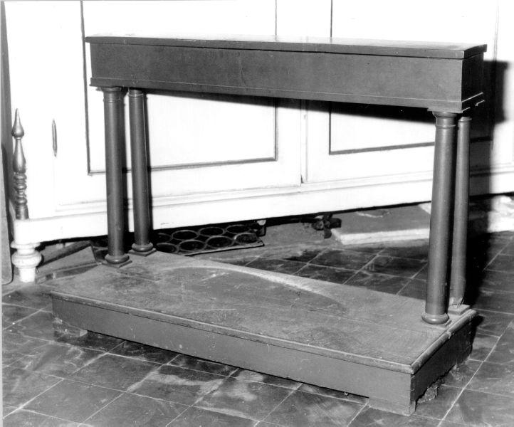 inginocchiatoio, serie - bottega lucchese (seconda metà sec. XVIII)