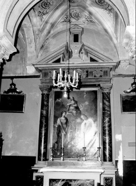 altare - ambito lucchese (seconda metà sec. XVIII)