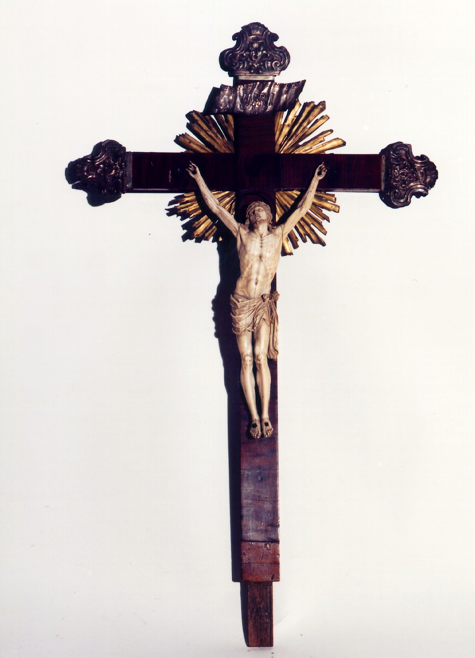 crocifisso - bottega siciliana (Prima metà sec. XVIII)