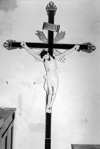 crocifisso - ambito lunigianese (secc. XIX/ XX)