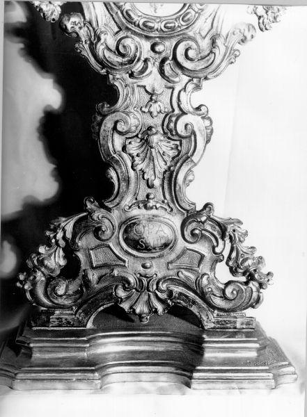 reliquiario - a ostensorio di Simi Francesco (ultimo quarto sec. XVIII)