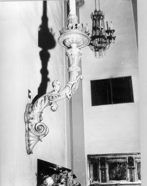 candeliere da parete, serie di Bertini Carlo (sec. XX)