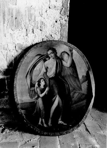 ANGELO CUSTODE (dipinto) - ambito lucchese (primo quarto sec. XIX)