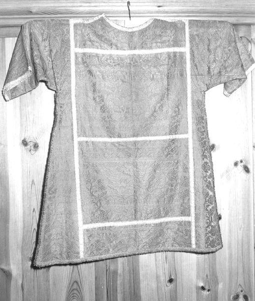 dalmatica, serie - manifattura lucchese (seconda metà sec. XVII)