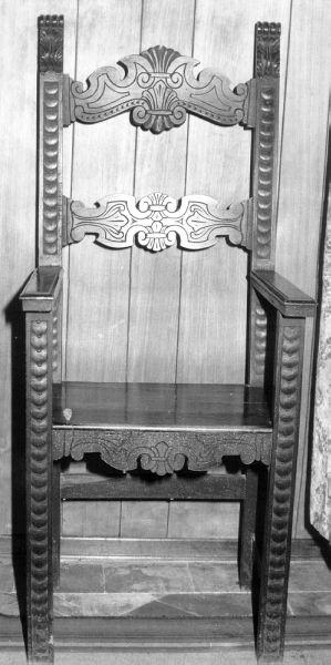 seggiolone, serie - bottega lucchese (prima metà sec. XX)