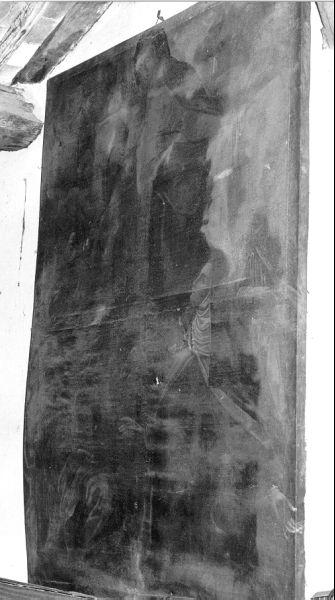 MADONNA DEL ROSARIO E SANTI (dipinto) - ambito lucchese (sec. XVII)