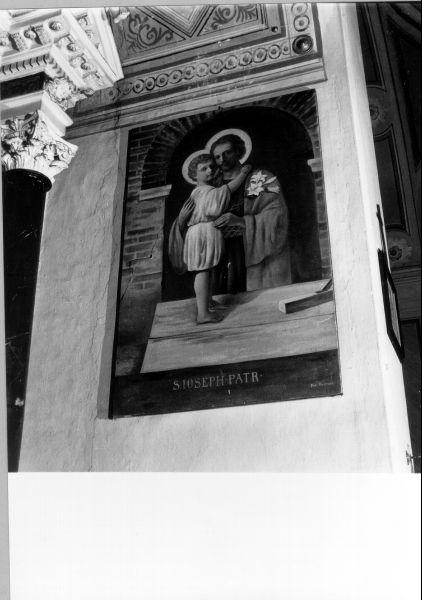 San Giuseppe e Gesù Bambino (dipinto) - ambito italiano (primo quarto sec. XX)