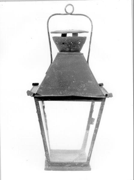 lanterna - bottega italiana (seconda metà sec. XIX)
