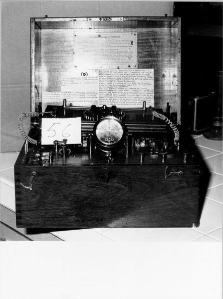 macchina elettrica per diagnostica e terapia - ambito tedesco (prima metà sec. XX)