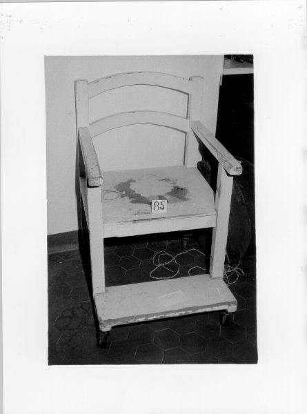 seggiolone - ambito italiano (prima metà sec. XX)