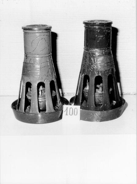 fornello per esalazione di formaldeide - ambito tedesco (sec. XX)