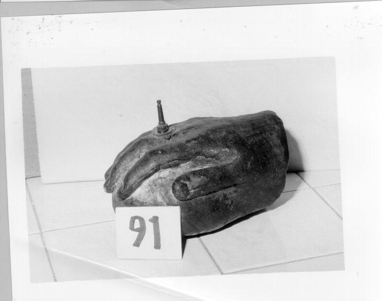 guanto volumentrico di Patrizi - ambito italiano (fine/inizio secc. XIX/ XX)