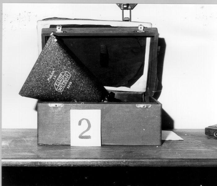 apparecchio microfotografico - ambito europeo (sec. XX)