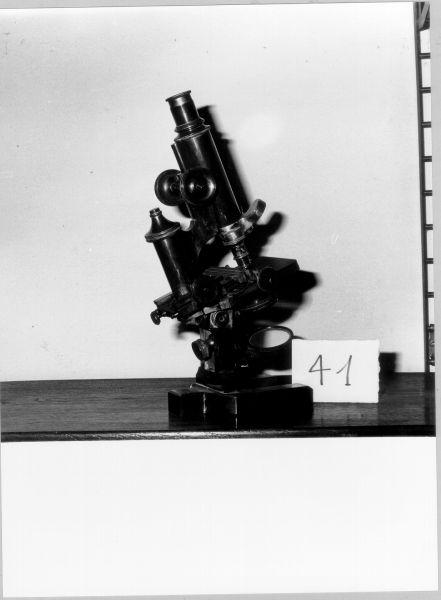 microscopio - ambito milanese (fine/inizio secc. XIX/ XX)