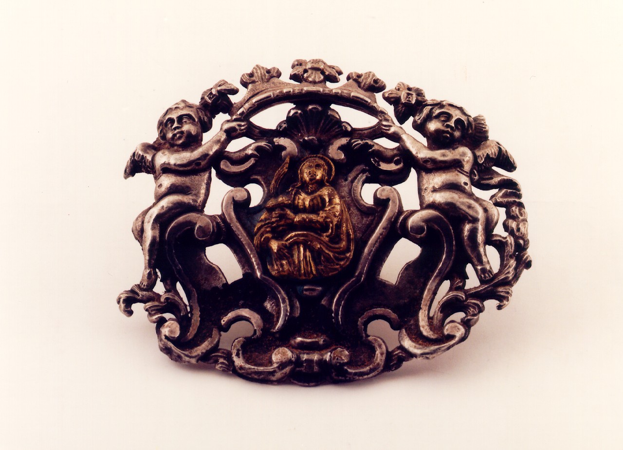 fermaglio di piviale - bottega siciliana (sec. XVIII)