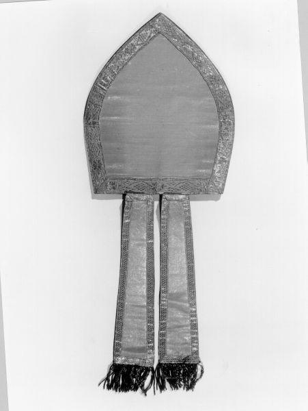 mitria - manifattura inglese (fine/inizio secc. XIX/ XX)