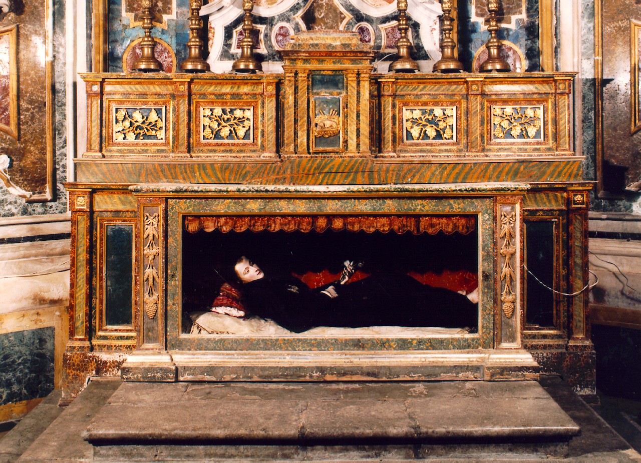 altare - a blocco - produzione siciliana (Fine/inizio secc. XVIII/ XIX)