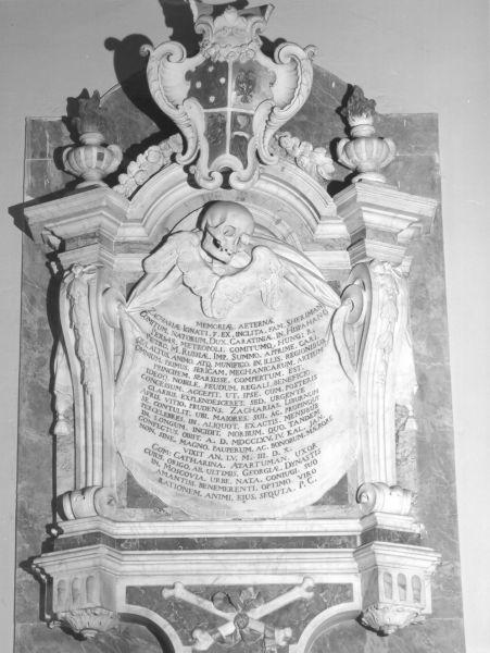 lapide commemorativa - bottega toscana (sec. XVIII)