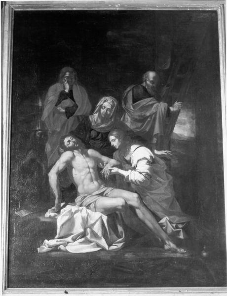 Pietà (dipinto) di Franceschini Baldassarre detto Volterrano (metà sec. XVII)
