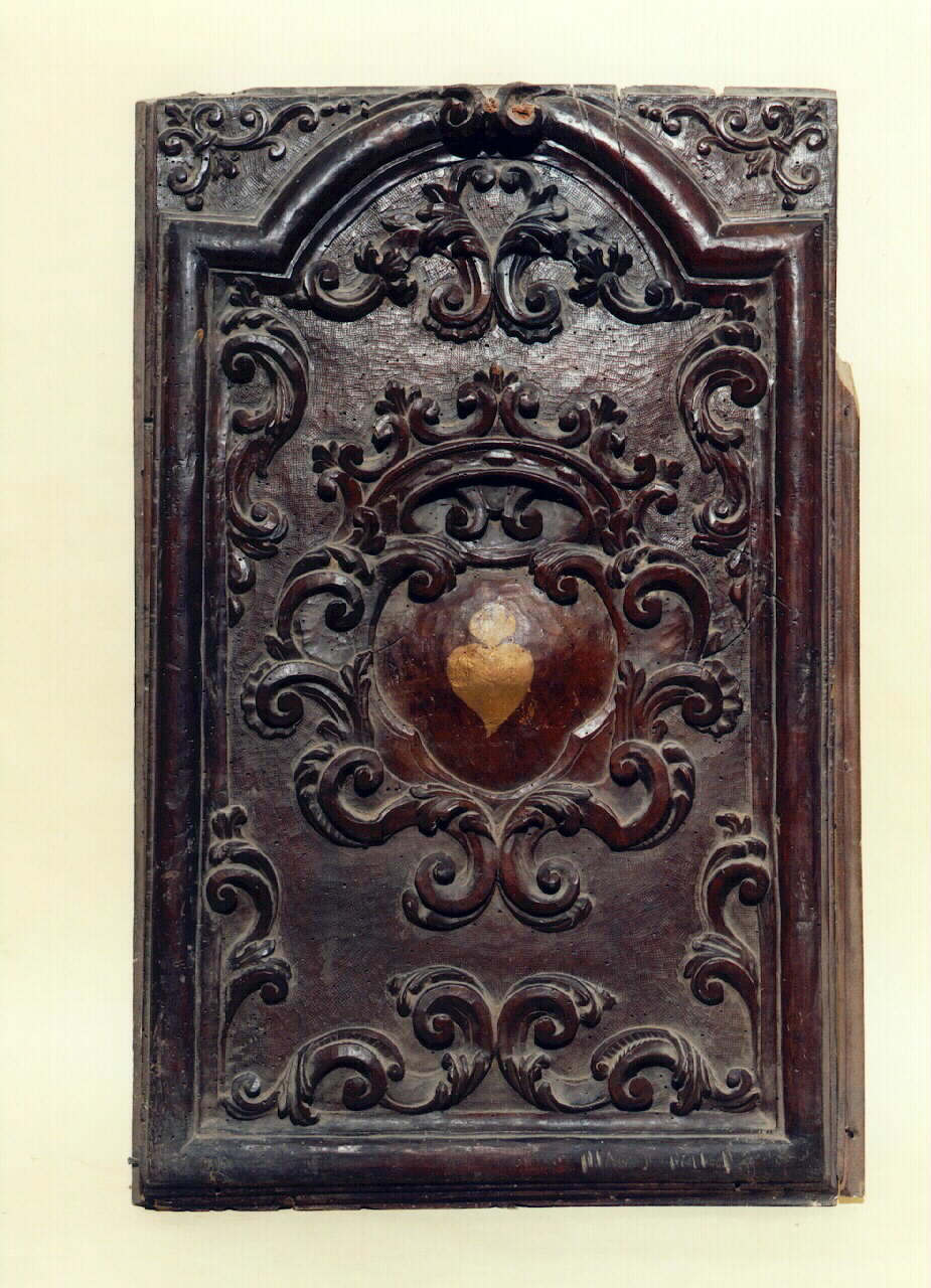 pannello a rilievo, elemento d'insieme - produzione siciliana (sec. XVIII)