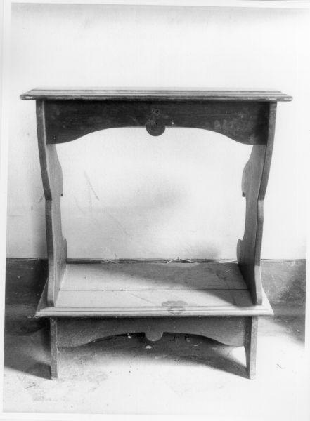 inginocchiatoio - ambito toscano (fine/inizio secc. XIX/ XX)