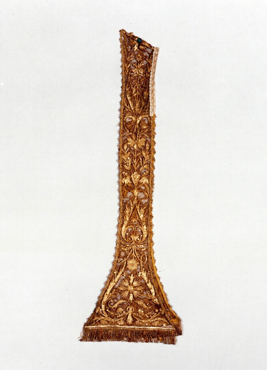 stola - manifattura siciliana (Fine/inizio secc. XVIII/ XIX)