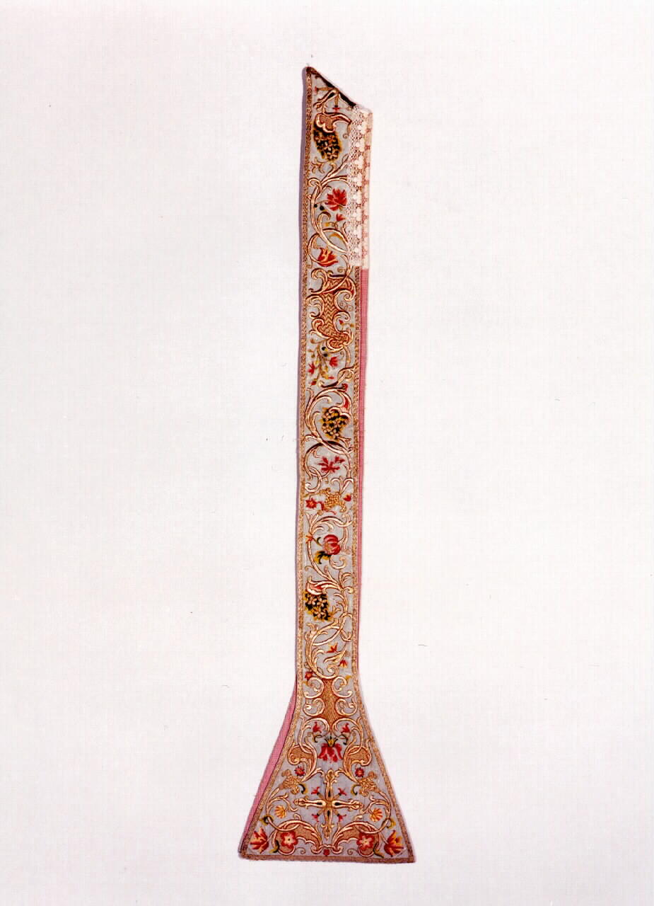 stola - manifattura siciliana (Seconda metà sec. XVIII)