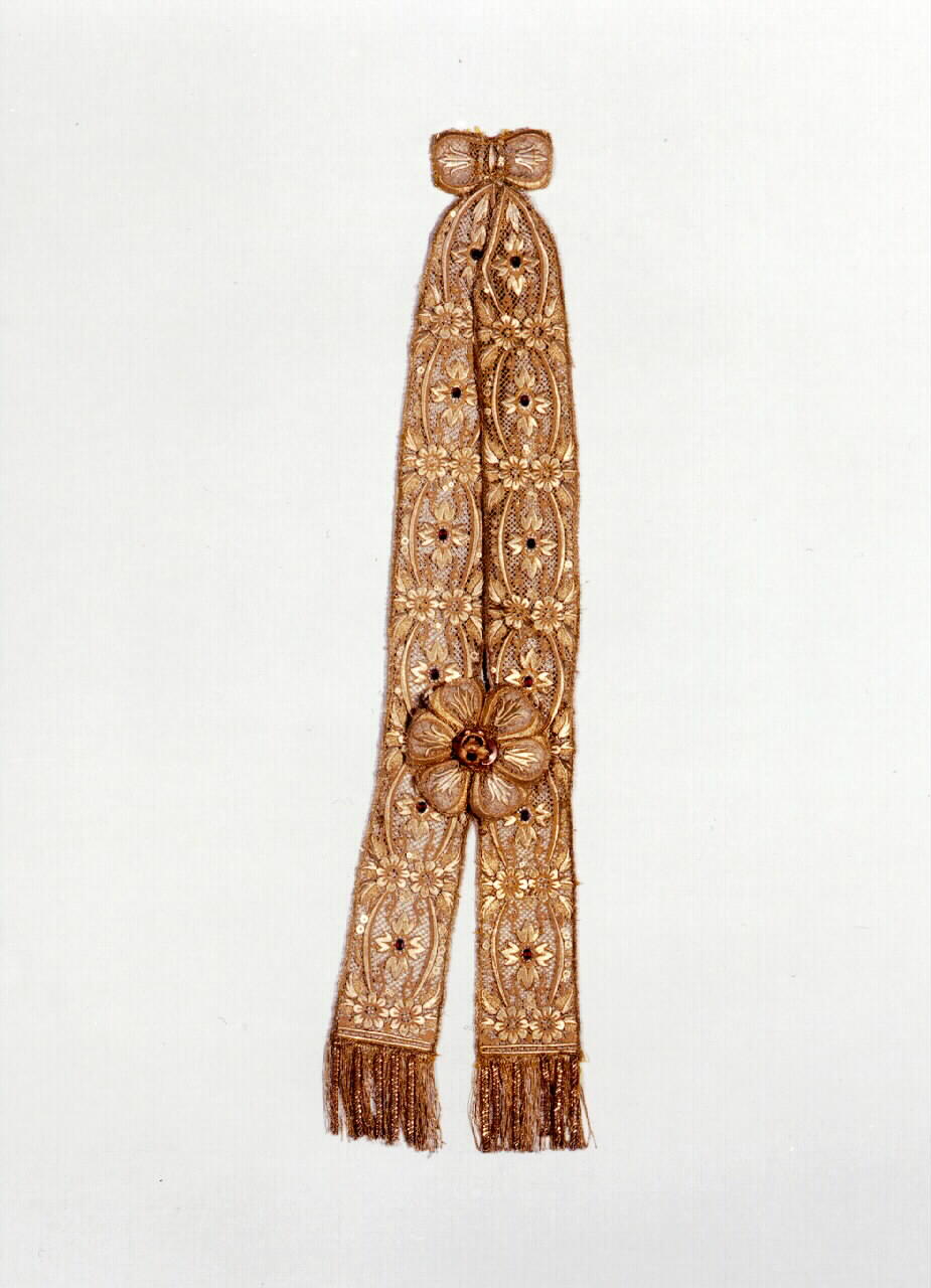 guarnizione di paramento liturgico - manifattura siciliana (ultimo quarto sec. XVIII)