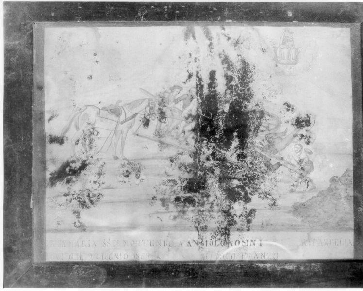 ex voto - ambito toscano (seconda metà sec. XIX)