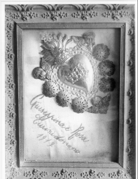 ex voto - ambito toscano (prima metà sec. XX)