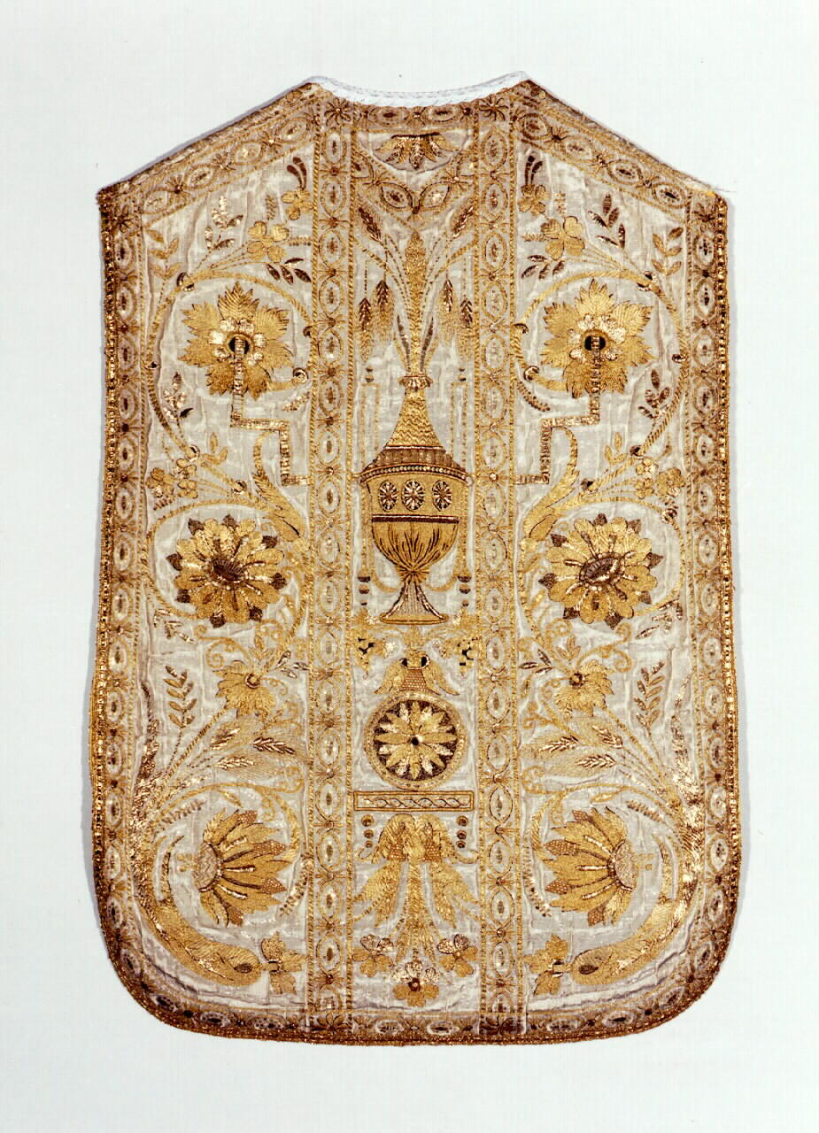 pianeta - manifattura siciliana (Fine/inizio secc. XVIII/ XIX)