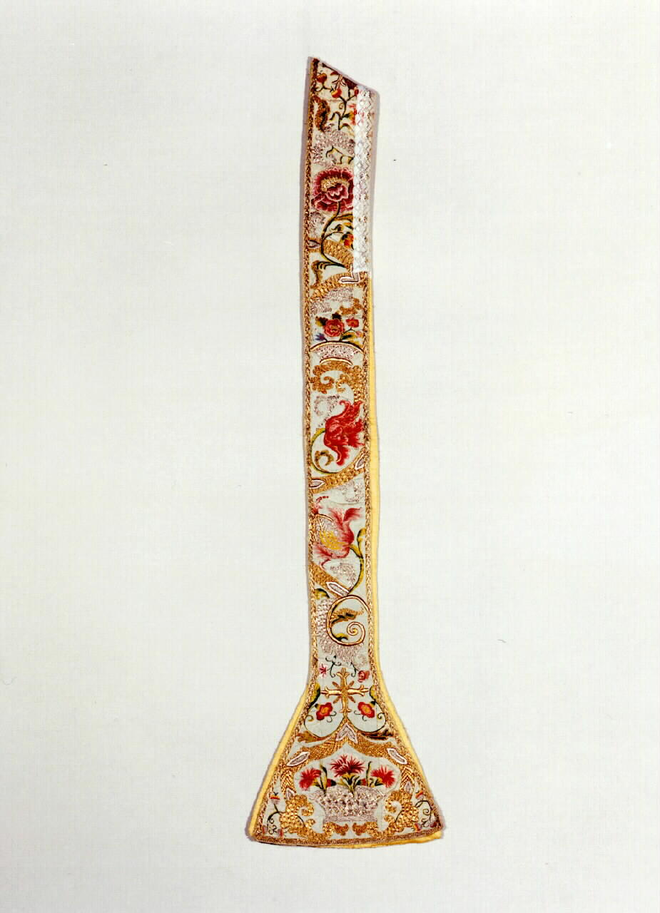 stola - manifattura siciliana (Fine/inizio secc. XVIII/ XIX)