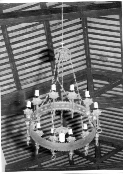 lampadario, serie - ambito livornese (prima metà sec. XX)