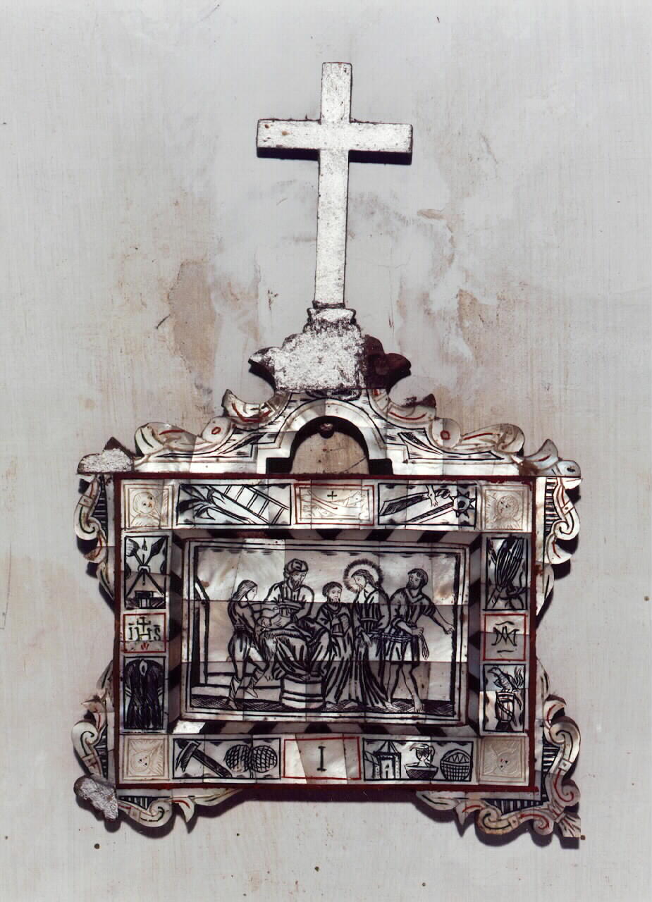 stazioni della via crucis (rilievo) - ambito siciliano (sec. XVIII)