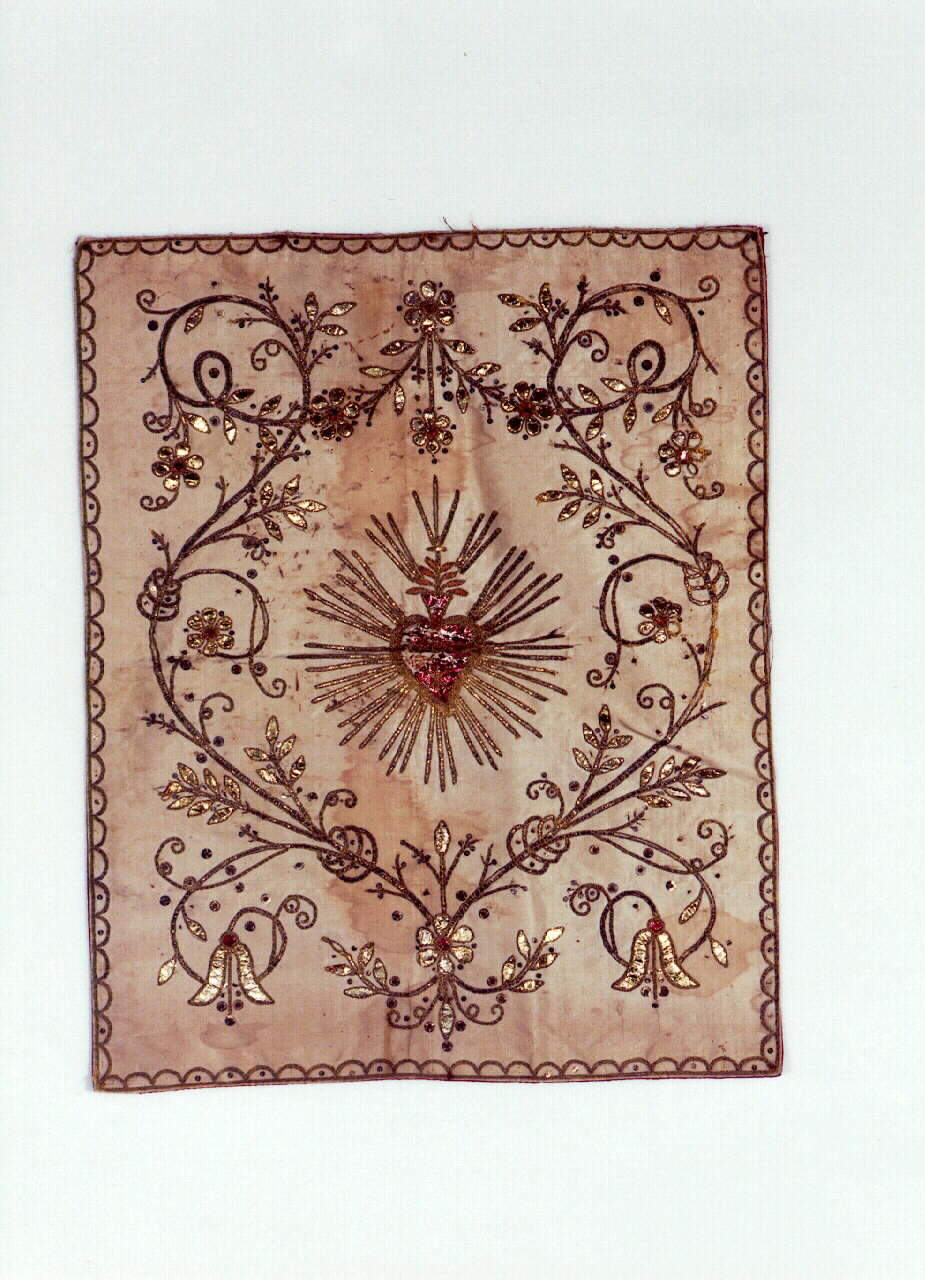 conopeo di tabernacolo - a cortina - manifattura siciliana (Seconda metà sec. XIX)