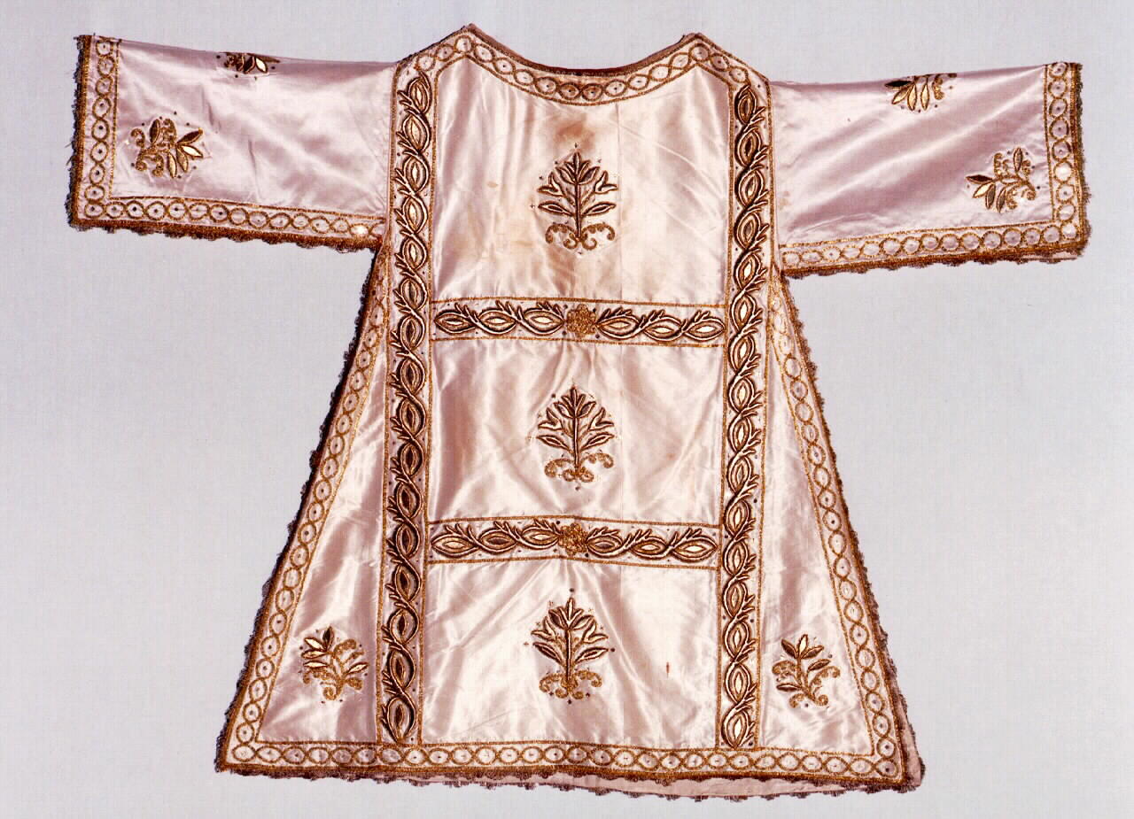 dalmatica - manifattura siciliana (Seconda metà sec. XIX)