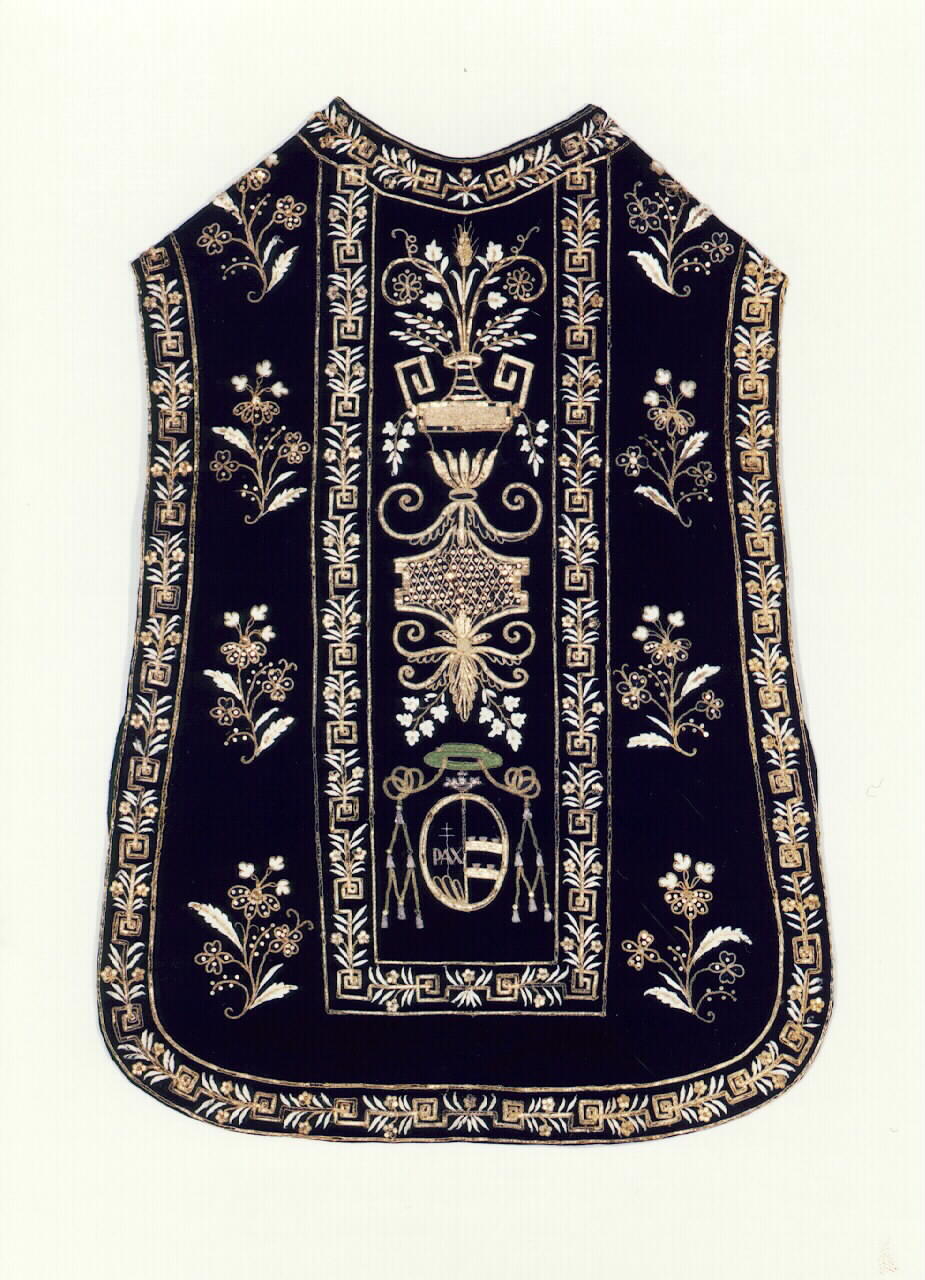 pianeta - manifattura siciliana (sec. XIX)