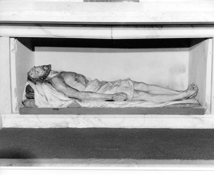 CRISTO MORTO (statua) - ambito romano (prima metà sec. XX)