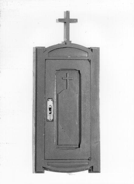 tabernacolo murale - ambito livornese (sec. XIX)