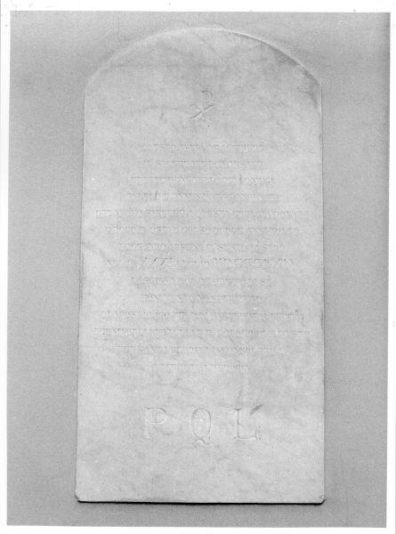 lapide - ambito toscano (sec. XIX)