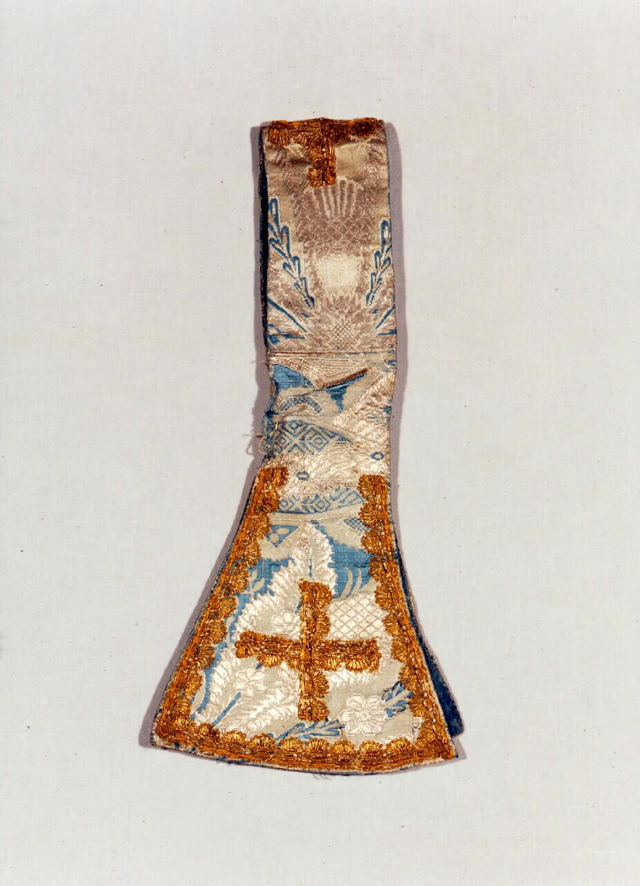 manipolo - manifattura siciliana (Seconda metà sec. XIX)