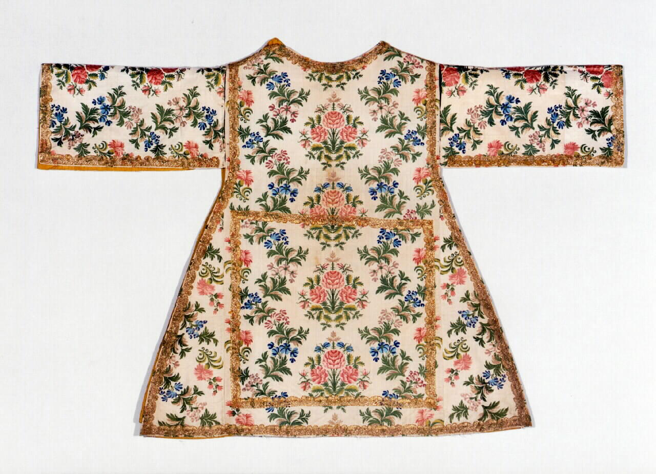 dalmatica, serie - manifattura siciliana (Seconda metà sec. XVIII)