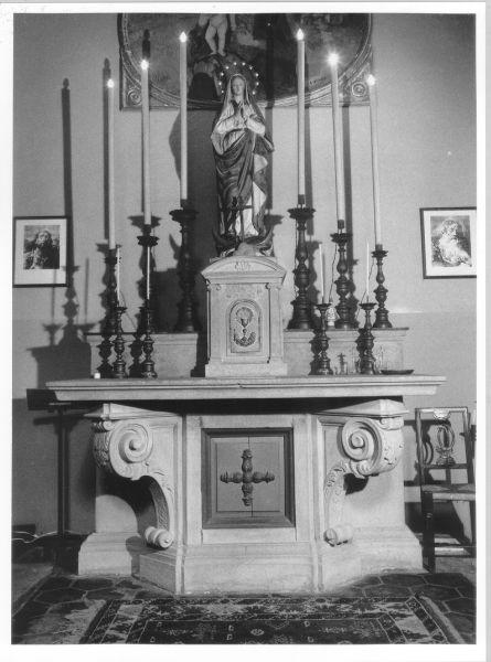 altare maggiore - ambito livornese (prima metà sec. XIX)