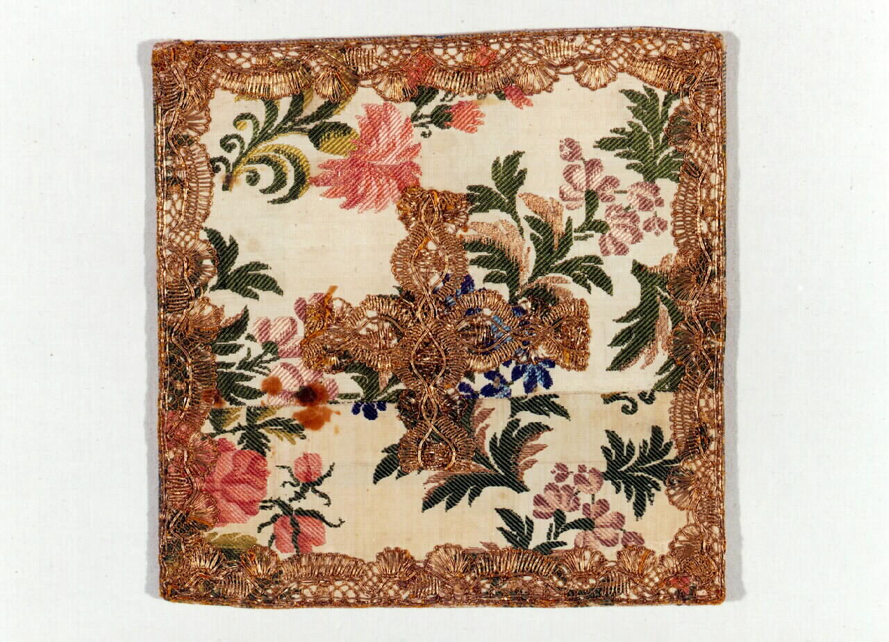 borsa - manifattura siciliana (Seconda metà sec. XVIII)