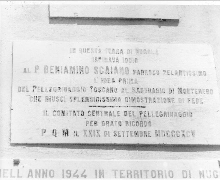 lapide celebrativa - ambito livornese (sec. XIX)